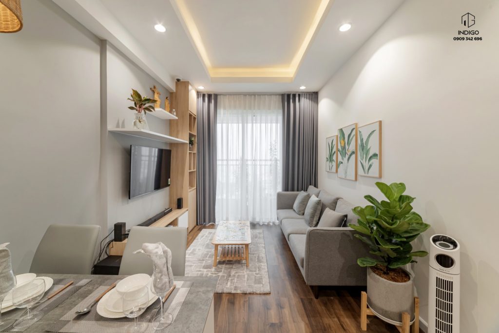 Chủ đầu tư: Chị Tuyết

Dự án: Richstar - Tân Phú

Quy mô: 85 m2 – 3 Phòng Ngủ

Phong cách: Hiện đại - tone xanh pastel hướng style mộc